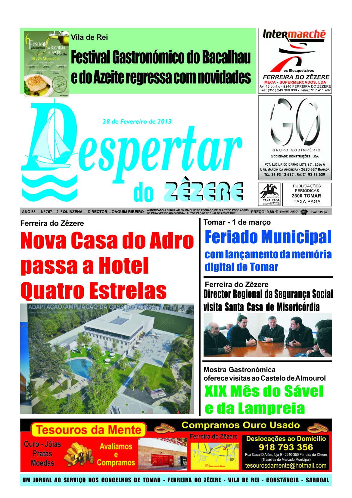 Capa do número 767 de 28 de fevereiro de 2013