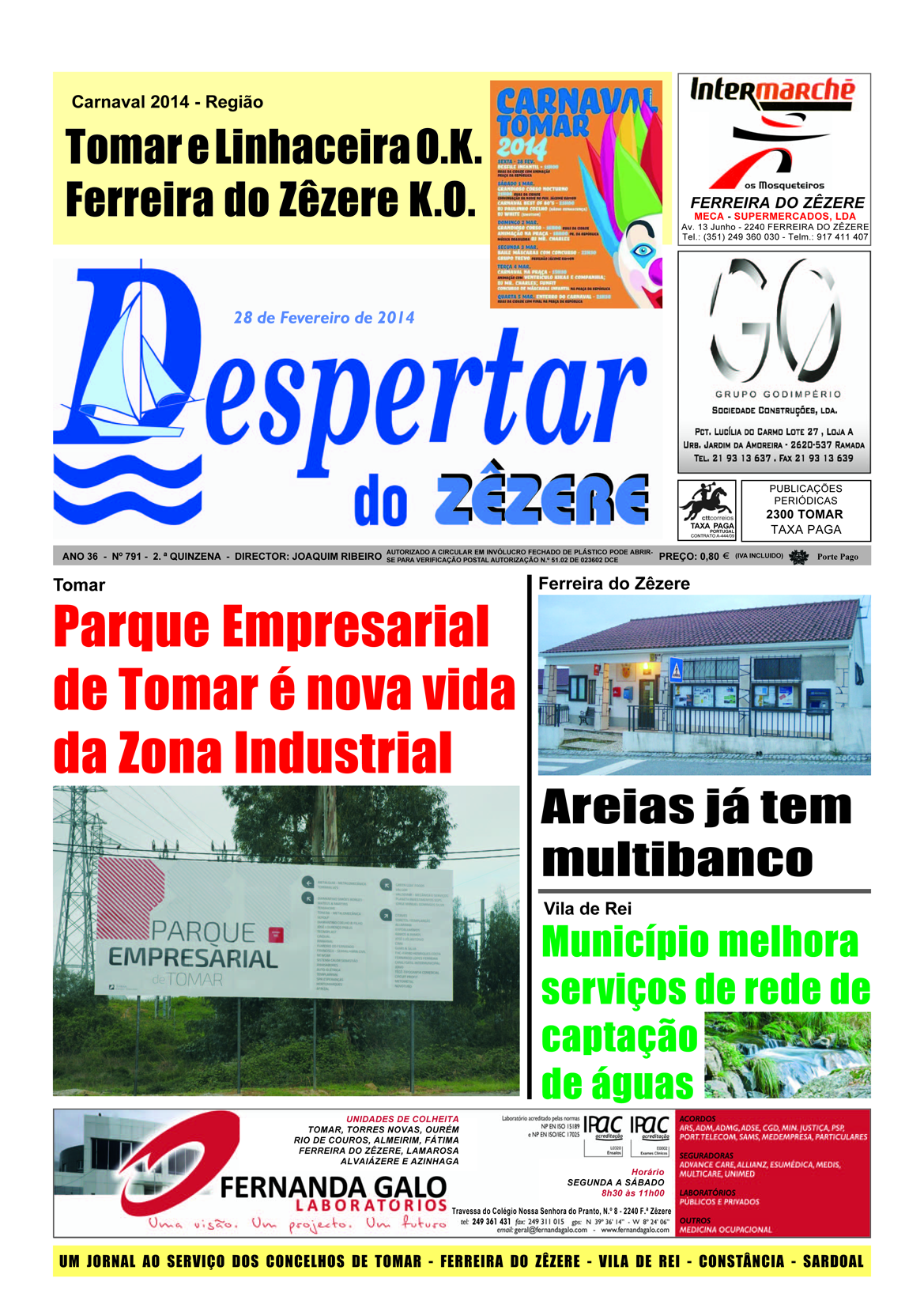 Capa do número 791 de 28 de fevereiro 2014