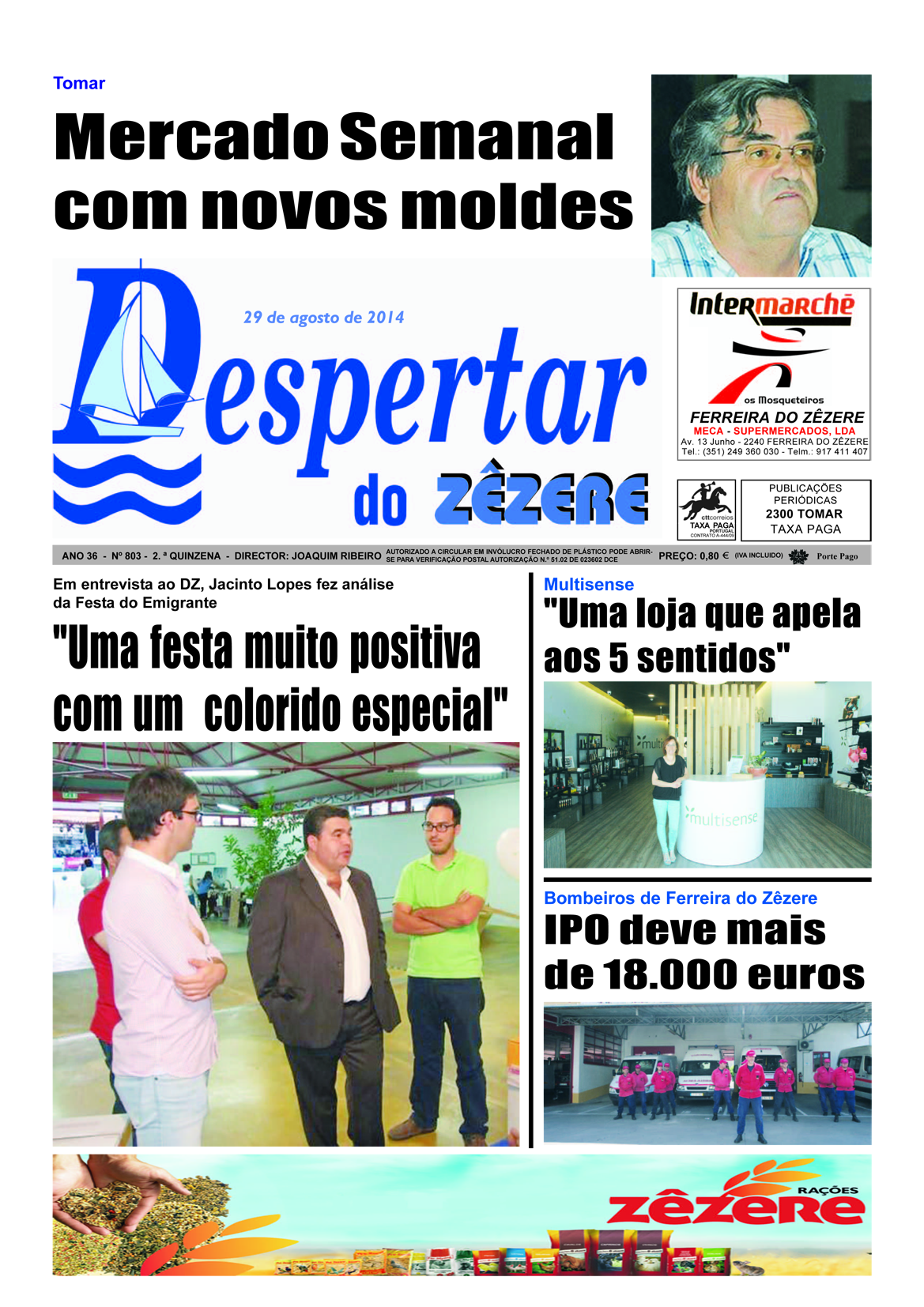 Capa do número 803 de 29 de agosto 2014