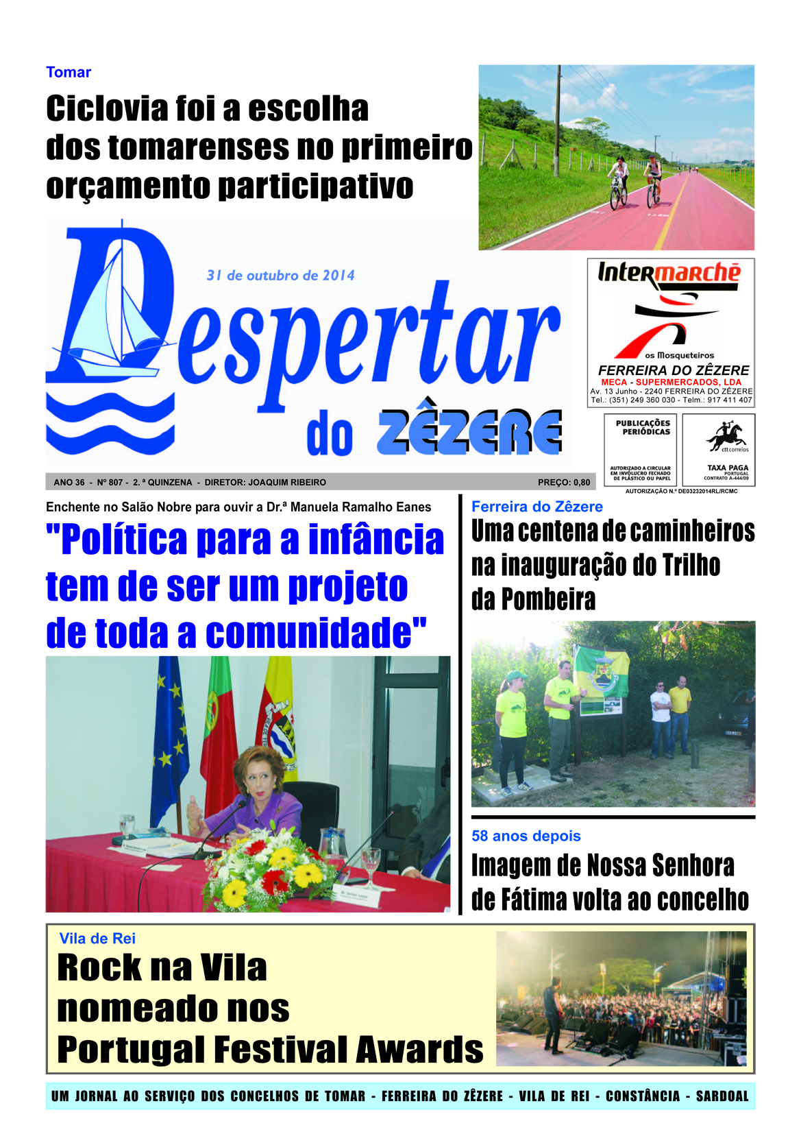 Capa do número 807 de 31 de outubro de 2014