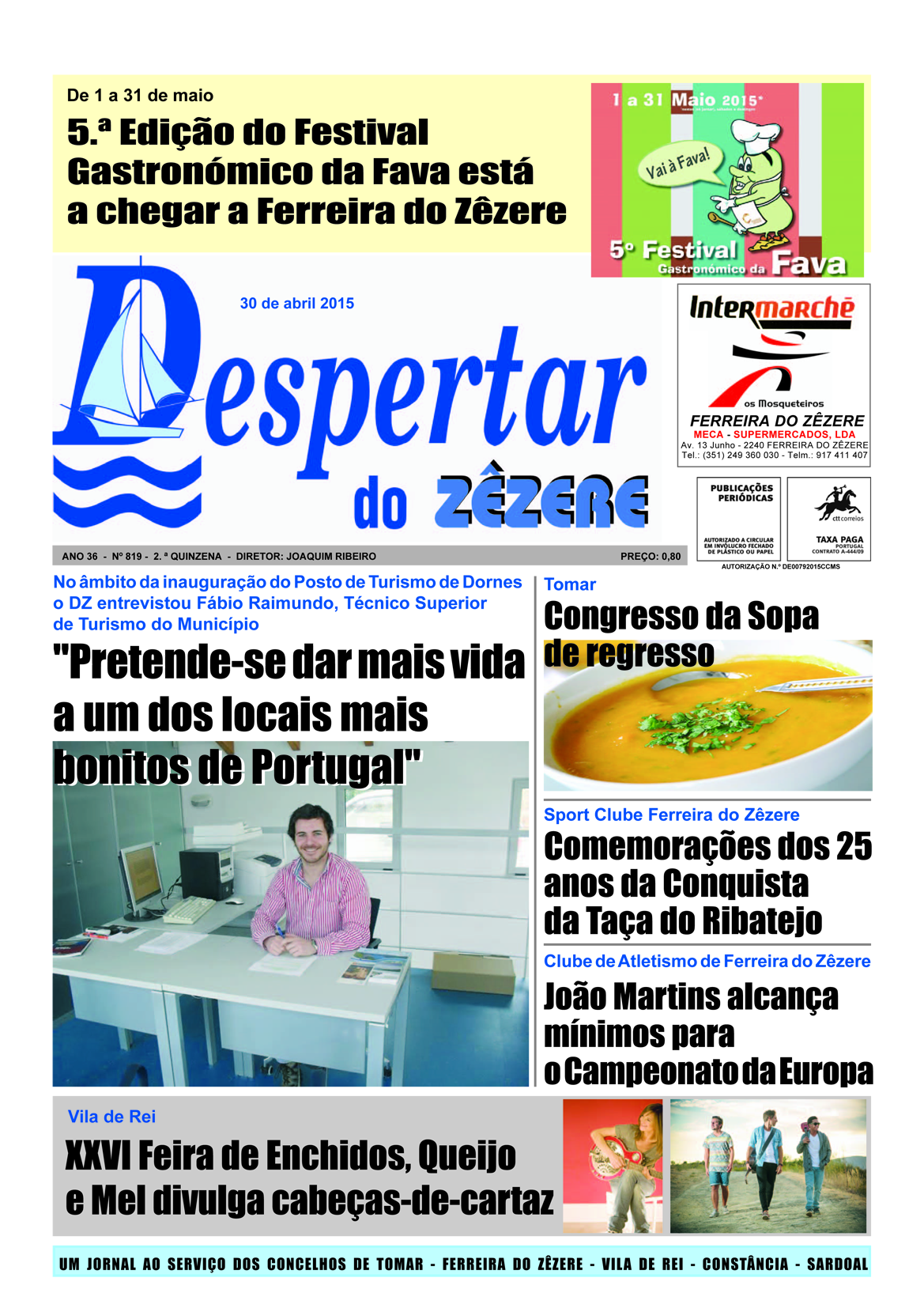 Capa do número 819 de 30 de abril de 2015