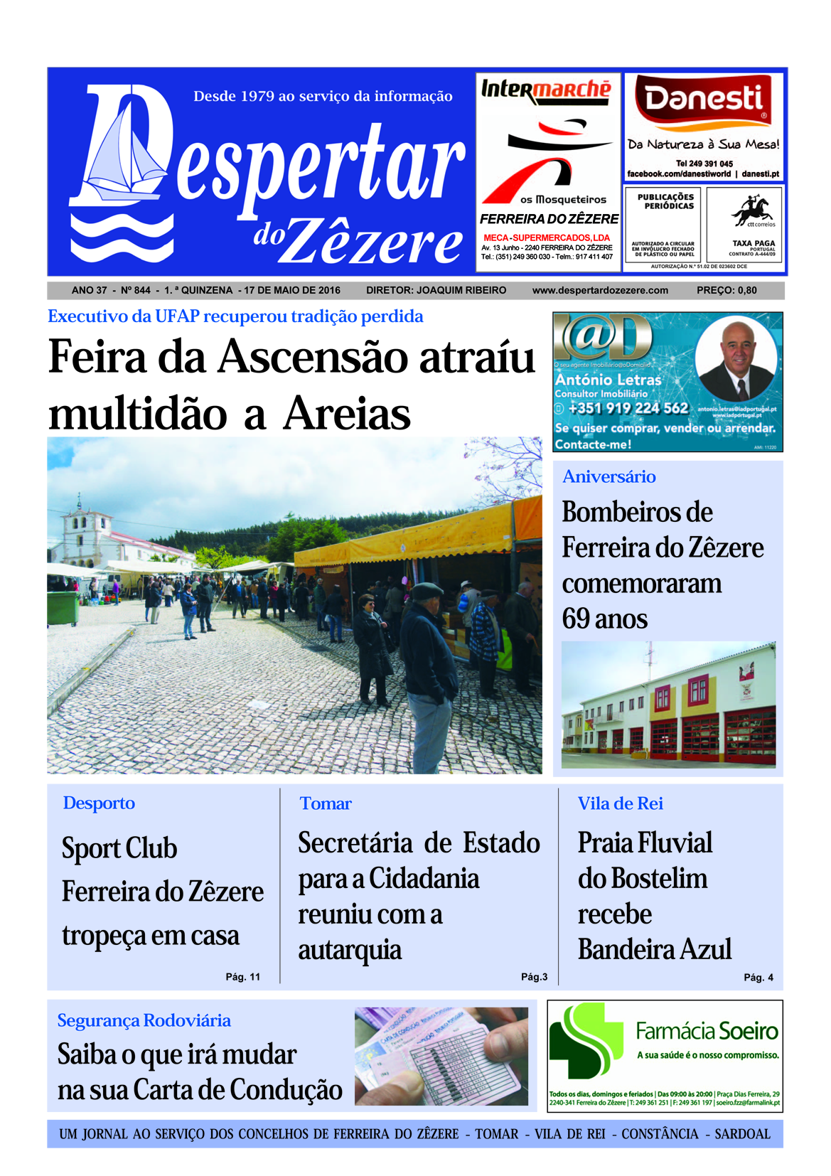 Capa do número 844 de 17 de maio de 2016
