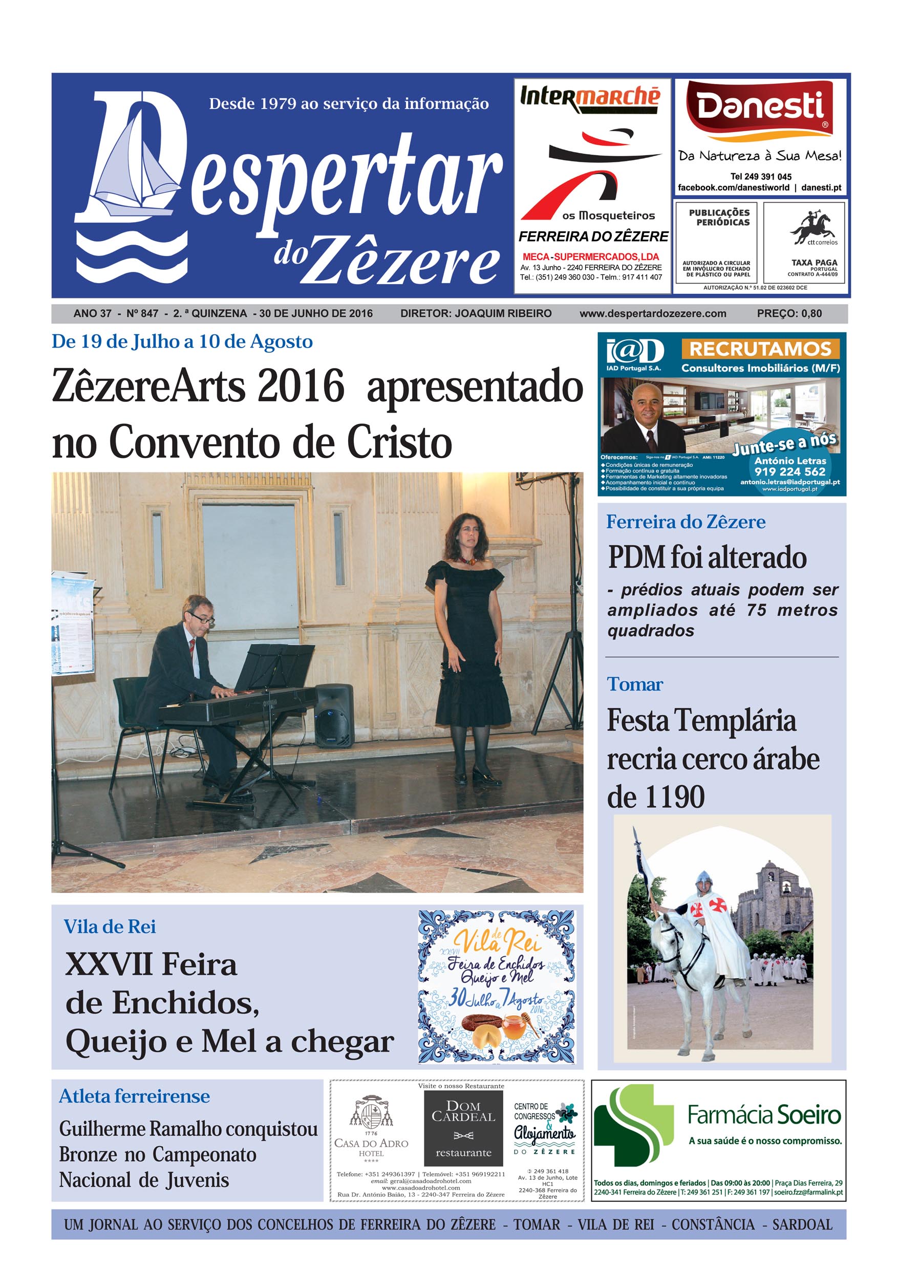 Capa do número 847 de 30 de junho de 2016