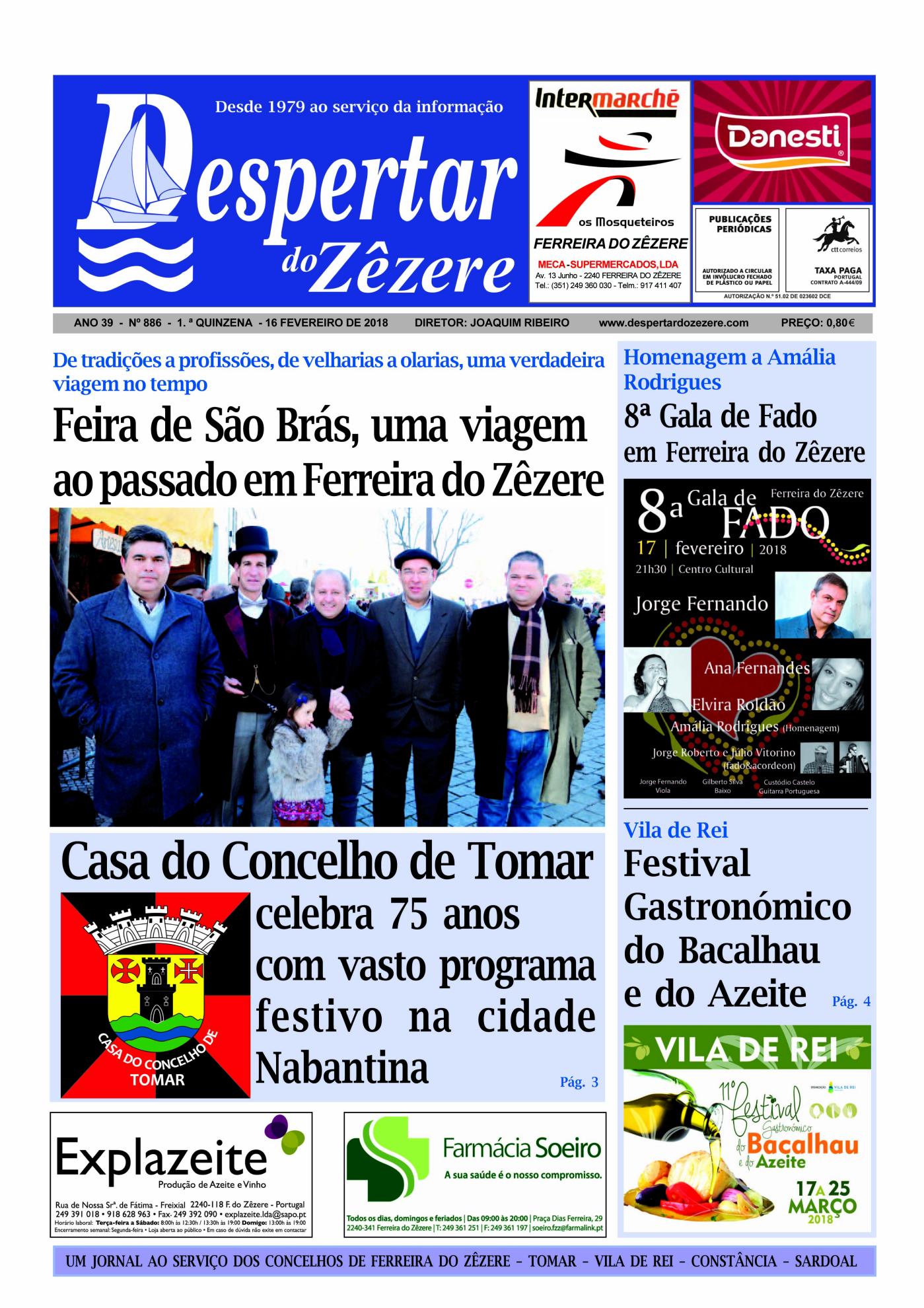 Capa do número 886 de 16 de fevereiro de 2018
