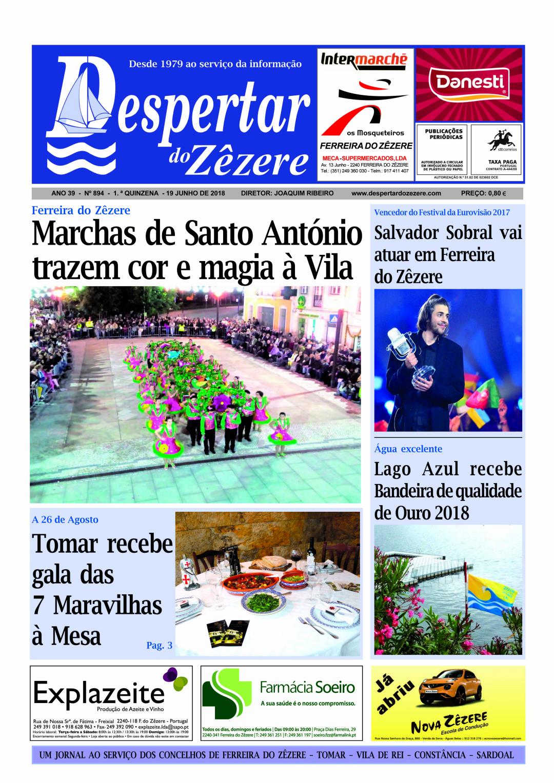 Capa do número 894 de 19 de junho de 2018